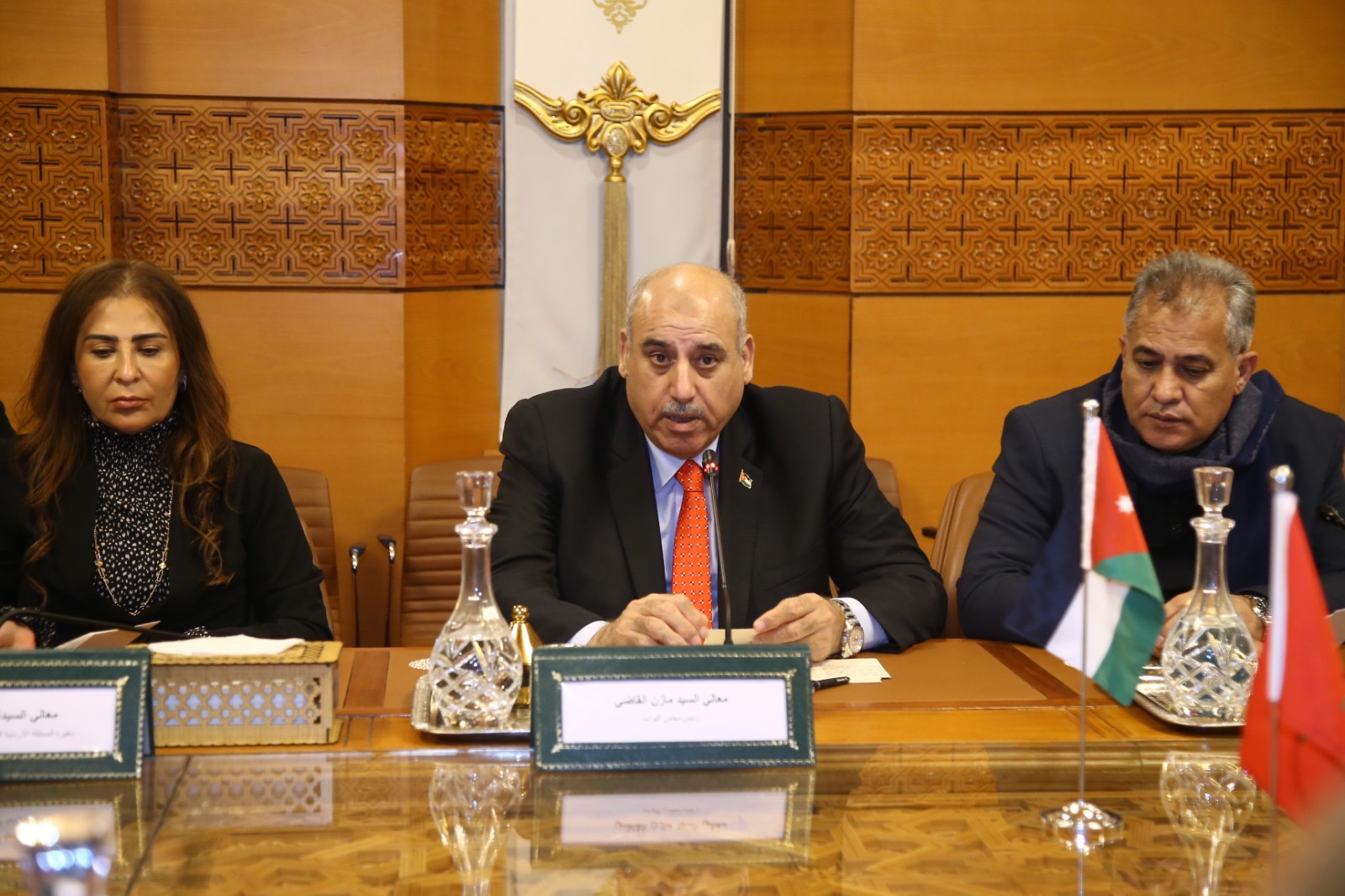 بالصور... وفد برلماني برئاسة القاضي يبدأ زيارته للمغرب