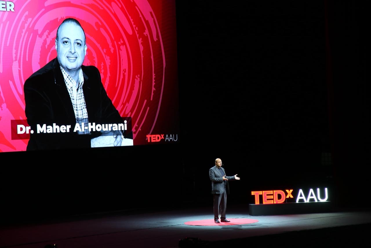 صورة حول : د. ماهر الحوراني يدشّن افتتاح منصة TEDxAAU بالتأكيد على مواكبة التطور وسرعة اتخاذ القرار د. ماهر الحوراني يدشّن افتتاح منصة TEDxAAU بالتأكيد على مواكبة التطور وسرعة اتخاذ القرار