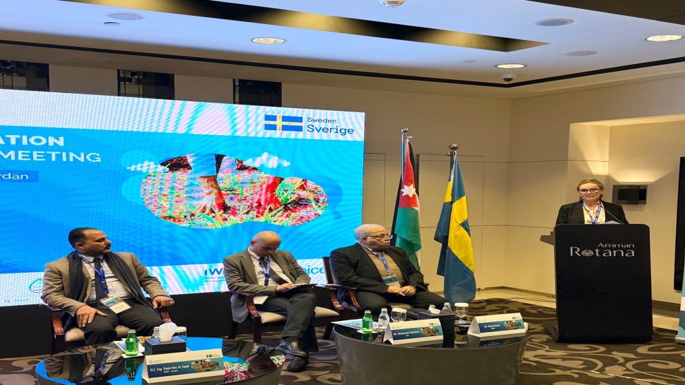 فاقد المياه في الأردن يبلغ 42.3%