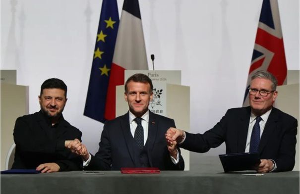 باريس تعلن إنشاء قوة متعددة الجنسيات لدعم أوكرانيا بعد وقف محتمل لإطلاق النار