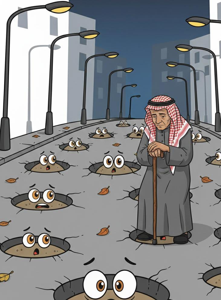 صورة حول : حفر شوارع عمّان الشرقية… إهمالٌ لا يحتمل وتأخيرٌ يهدد سلامة المواطنين حفر شوارع عمّان الشرقية… إهمالٌ لا يحتمل وتأخيرٌ يهدد سلامة المواطنين