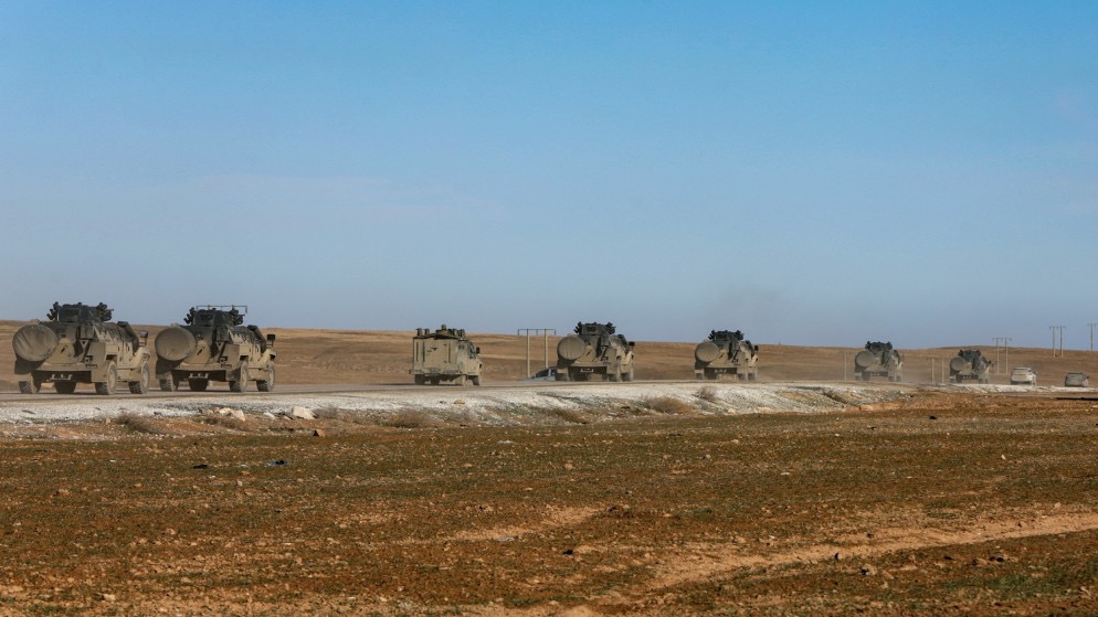 القوات السورية تنتشر في مخيم الهول بعد انسحاب قسد