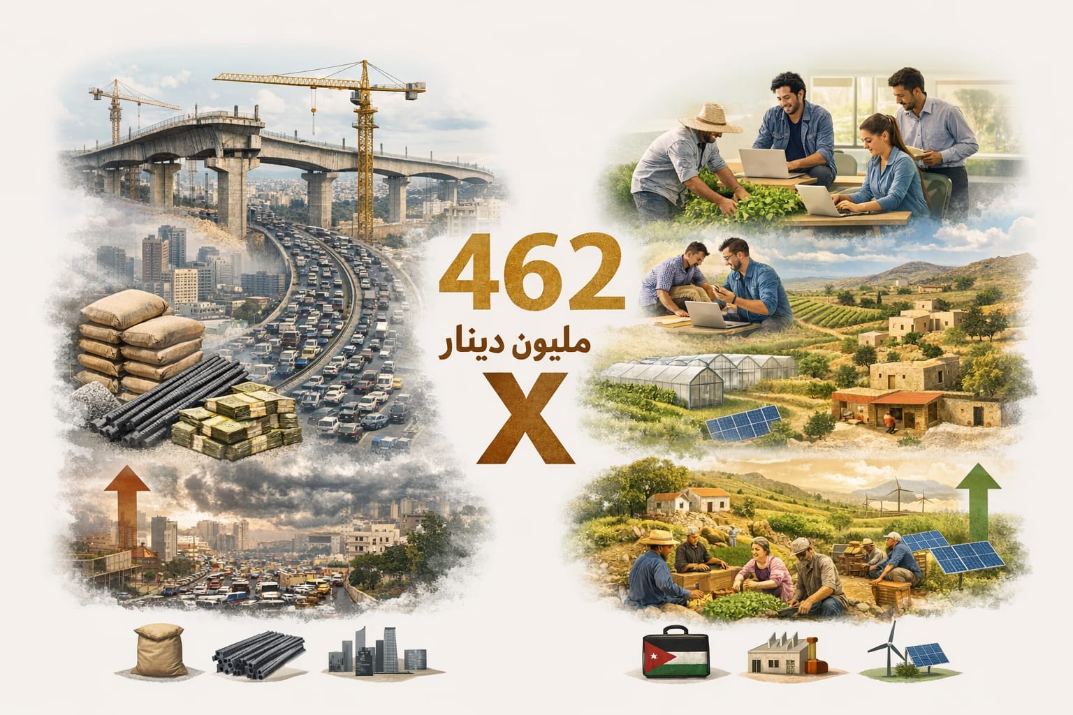 الفرجات يطالب بوقف عطاء جسر صويلح-ناعور، وتوجيه مخصصاته لتشغيل الشباب