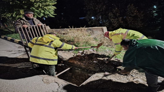 بلدية جرش ترفع جاهزية موظفيها لمواجهة الظروف الجوية
