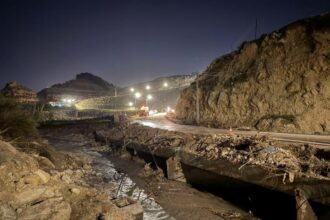 فتح الطريق الرابط بين سيل الكرك ومنطقة بذان بعد أعمال صيانة عاجلة