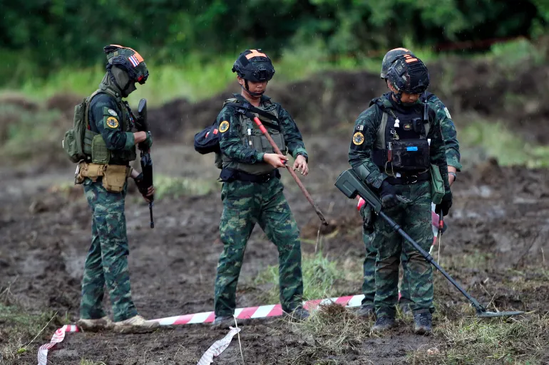 الجيش التايلندي: كمبوديا تطلق النار عن طريق الخطأ على أراضٍ تايلندية