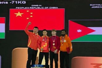 الكيالي يحصد الميدالية البرونزية في بطولة آسيا للفنون القتالية المختلطة