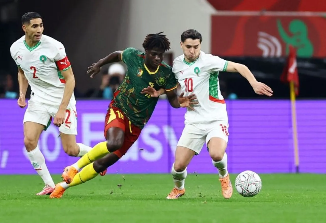 صورة حول : المغرب يهزم الكاميرون ويتأهل إلى نصف نهائي كأس الأمم الأفريقية المغرب يهزم الكاميرون ويتأهل إلى نصف نهائي كأس الأمم الأفريقية