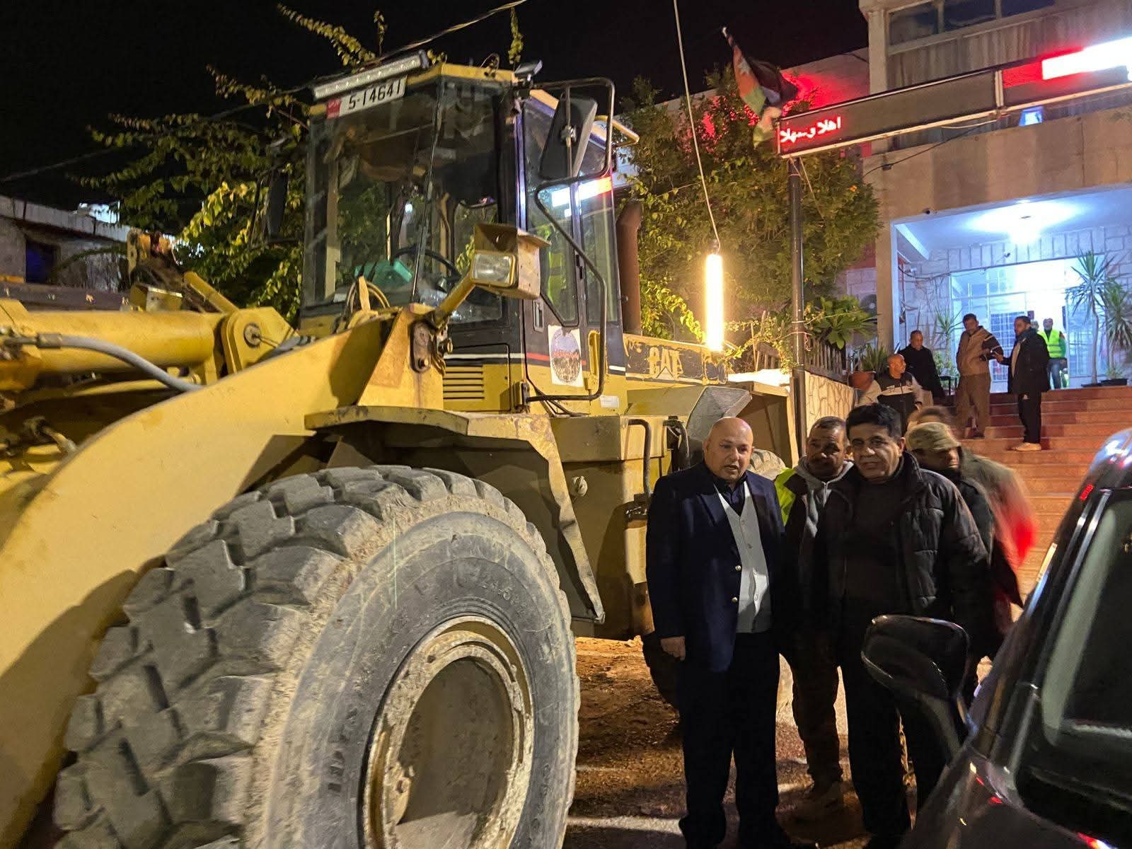 تفقد أمين عام وزارة الإدارة المحلية جاهزية بلدية طبقة فحل لمواجهة المنخفض الجوي