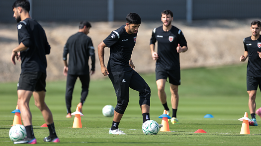 منتخب الأردن تحت 23 سنة يختتم استعداداته لمواجهة اليابان في ربع نهائي كأس آسيا