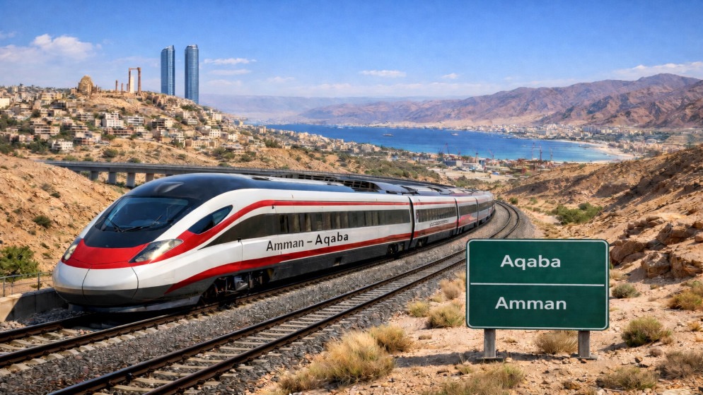 من عمان إلى العقبة… قطار ركاب كفرصة استثمارية جديدة