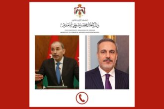 الصفدي وفيدان يبحثان عبر اتصال هاتفي التطورات الإقليمية وأوضاع غزة