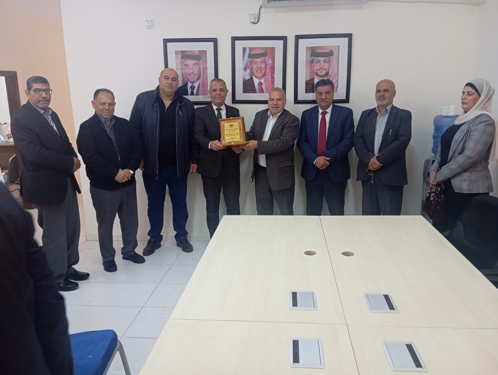 نقابة الصحفيين الأردنيين فرع الزرقاء تكرم مجلس التطوير التربوي