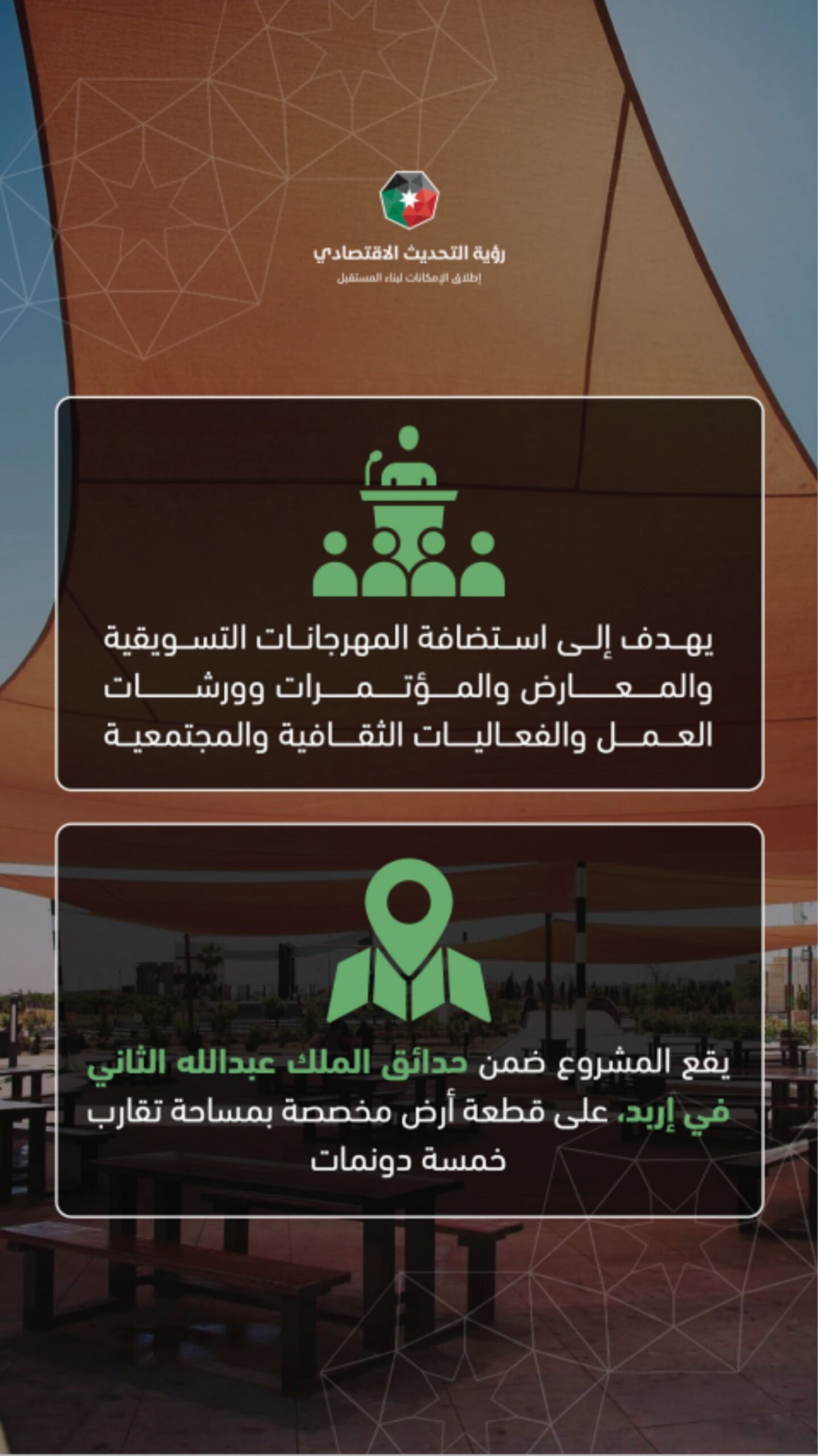 إربد تطلق المعرض الدائم للمنتجات الزراعية والريفية بدعم ملكي