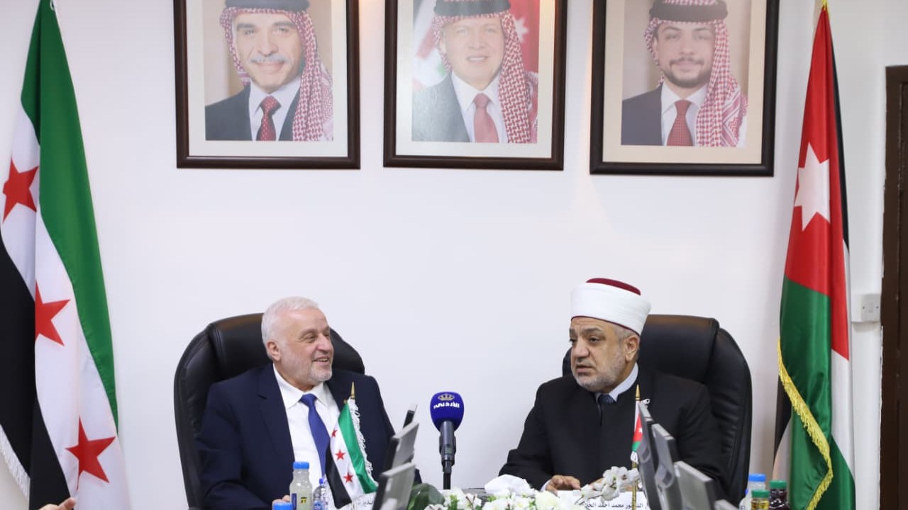 صورة حول : الأردن وسوريا يبحثان تعزيز التعاون في مجالات الأوقاف والعمل الدعوي الأردن وسوريا يبحثان تعزيز التعاون في مجالات الأوقاف والعمل الدعوي