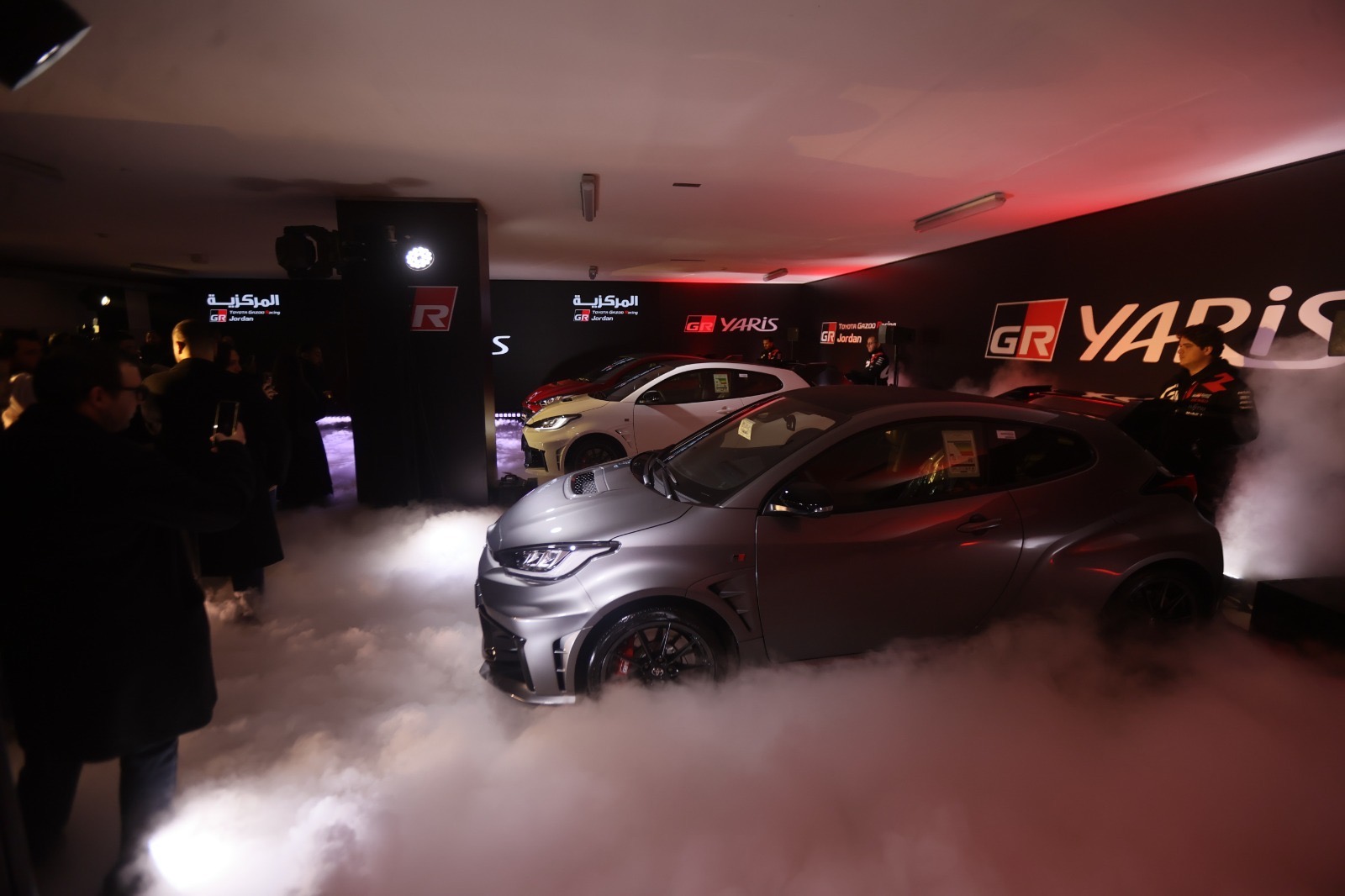 المركزية تويوتا تحتفل بإطلاق سيارة جي آر يارسفي الأردن