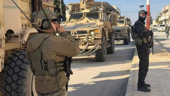 الجيش السوري يؤمن خروج عناصر قسد بدير حافر