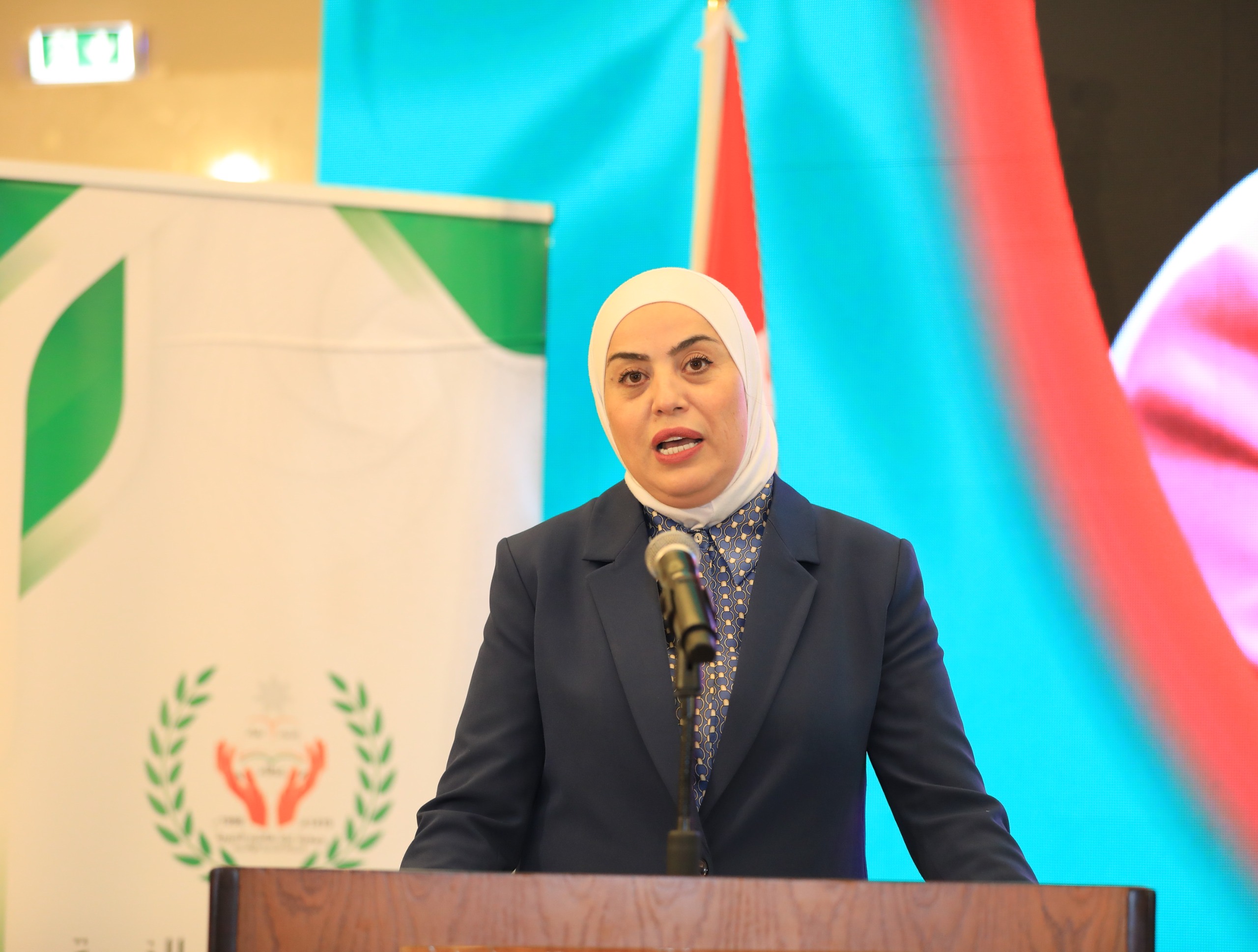 وزيرة التنمية الاجتماعية ترعى الاحتفال السنوي الثامن والعشرين لتأسيس جمعية غزة هاشم الخيرية