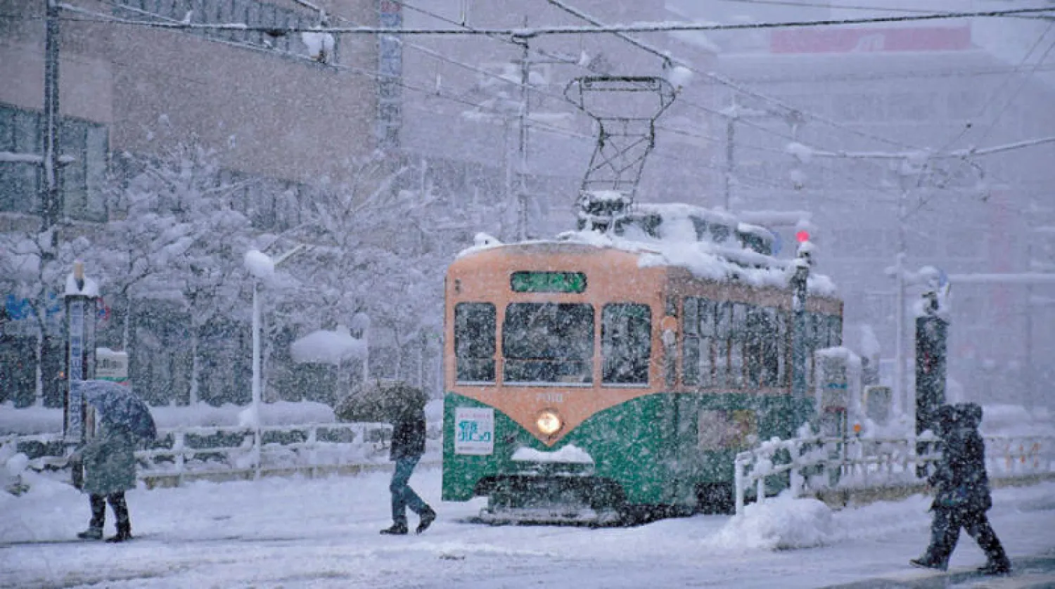 تساقط الثلوج يودي بحياة 30 يابانيًا