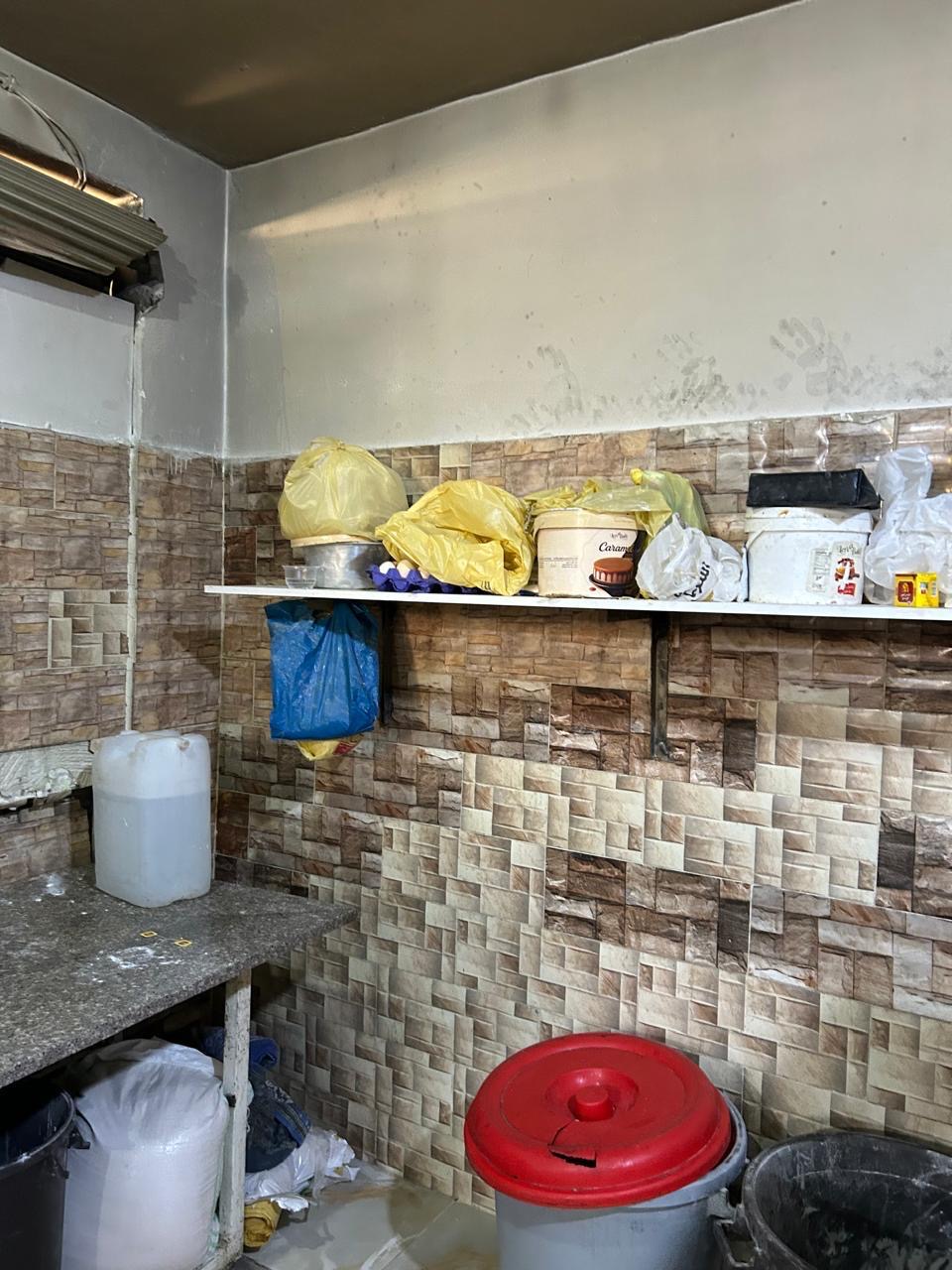 عاجل| الغذاء والدواء تغلق مشغل حلويات مخالف