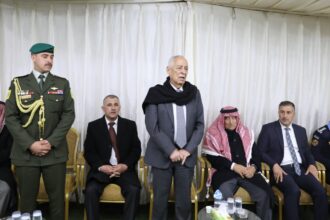 العيسوي ينقل تعازي الملك وولي العهد إلى عشائر القباعي والرشيد والجراح وعرفات