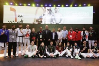 منتخب التايكواندو الأردني يحقق 8 ميداليات في كأس العرب