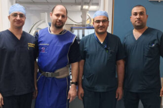 أول عملية قسطرة طرفية تُجرى في مستشفى الأميرة بسمة الجديد
