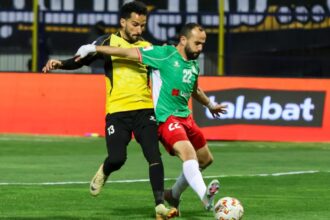 الحسين يهزم الوحدات بثنائية ويتصدر دوري المحترفين