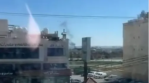 سقوط شظايا صاروخ في إربد… تفاصيل