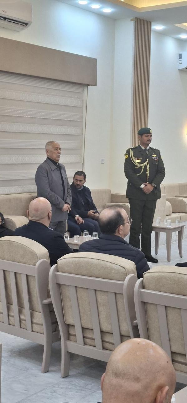 العيسوي ينقل واجب العزاء من جلالة الملك وولي العهد لذوي المرحومين الغرايبة وكورشلو