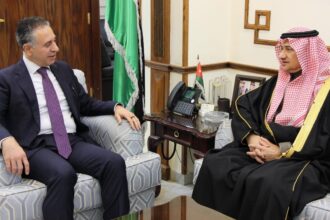 القضاة يبحث مع السفير السعودي تعزيز التعاون الاقتصادي والتجاري بين الأردن والسعودية