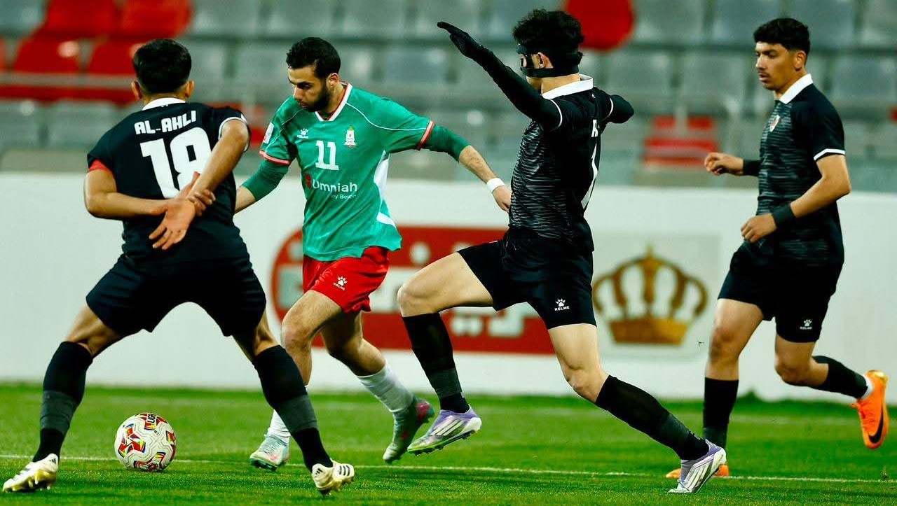 الوحدات والأهلي يتعادلان سلبياً في دوري المحترفين