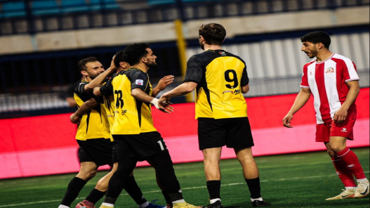 الحسين إربد يتصدر جدول دوري المحترفين بعد فوزه الكبير على شباب الأردن