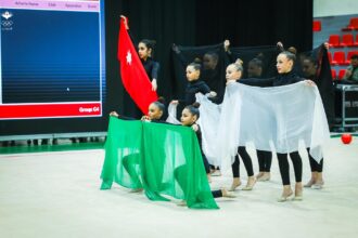 اختتام النسخة الأولى من بطولة غرب آسيا المفتوحة للجمباز الإيقاعي للإناث