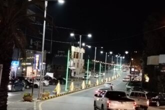 جرش تتزين بعيد ميلاد جلالة الملك بأعمال إنارة وتجميل واسعة