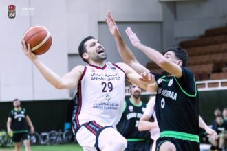 اتحاد عمّان يحقق فوزًا كبيرًا على شباب بشرى 90–56 في دوري CFI الممتاز لكرة السلة