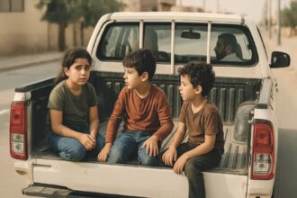 الأمن يحذر: لا تضعوا الأطفال في صناديق المركبات الخلفية