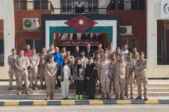 جائزة الحسن للشباب تنفذ زيارة تعريفية للمدارس التابعة للثقافة العسكرية في الزرقاء