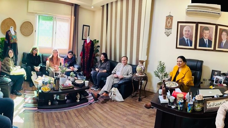 وفد إيطالي من رافينا يزور مادبا لتعزيز التعاون الثقافي وفن الفسيفساء