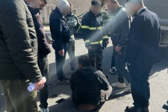 حادث دهس بشاحنة أمام فندق "الكندي"