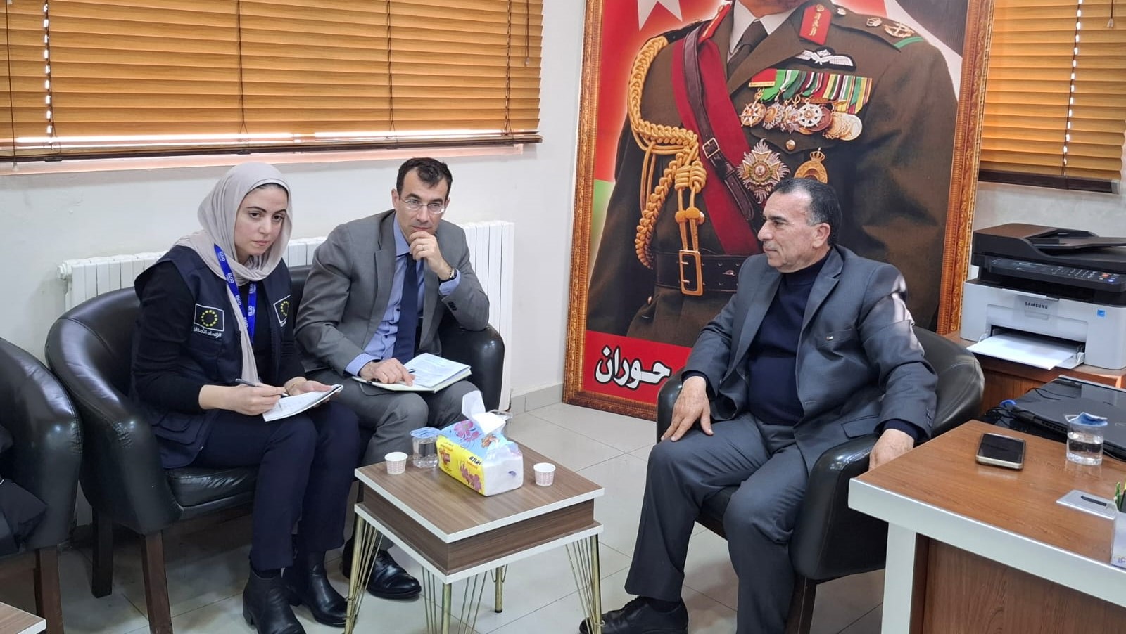 سهل حوران والاتحاد الأوروبي يبحثان تعزيز التنمية المحلية