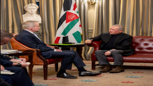 عاجل| الملك يبحث مع رئيس أركان الدفاع البريطاني تعزيز الشراكة الدفاعية