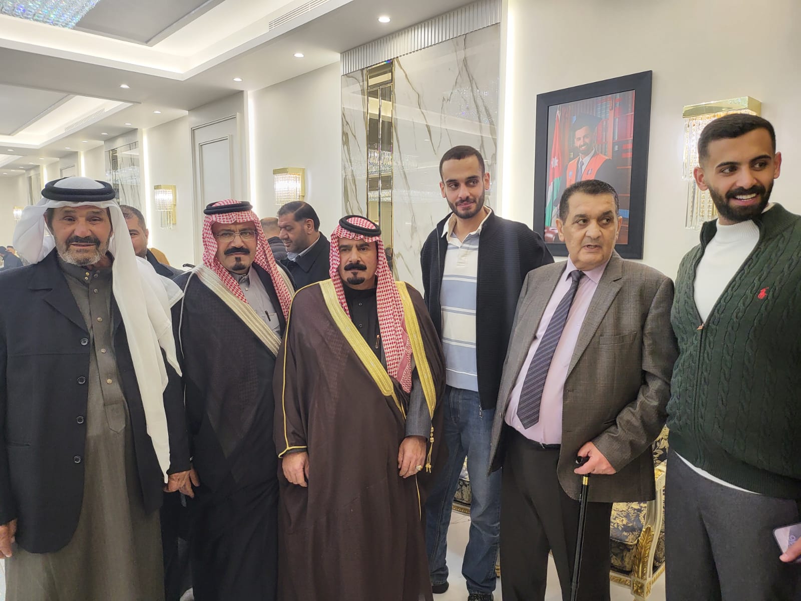 مأدبة إفطار كبرى احتفاءً بتخرج ابناء مروان الركيبات في ديوانه بدابوق