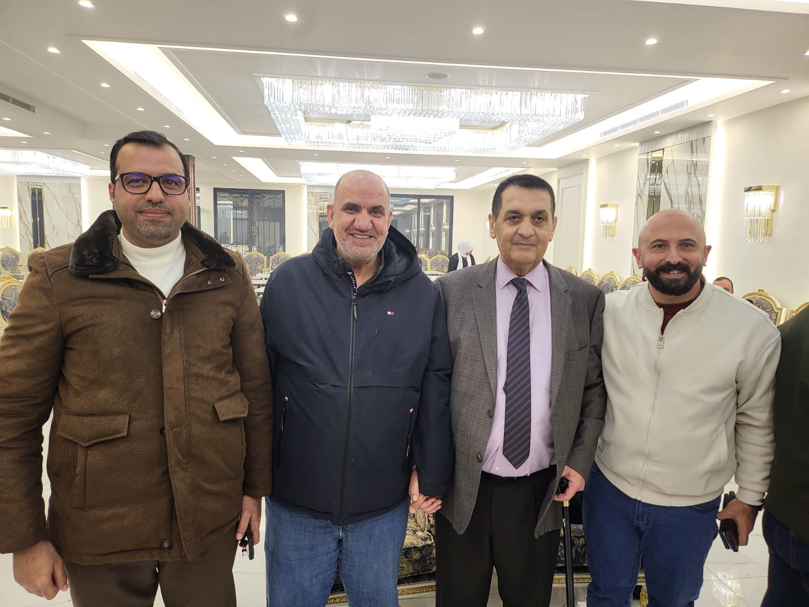 مأدبة إفطار كبرى احتفاءً بتخرج ابناء مروان الركيبات في ديوانه بدابوق