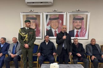 *مندوبا عن الملك وولي العهد.. العيسوي يعزي عشيرتي الزيود والكساسبة*