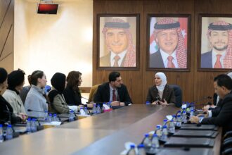 أبو غوش تلتقي ناشطات أردنيات مؤثرات