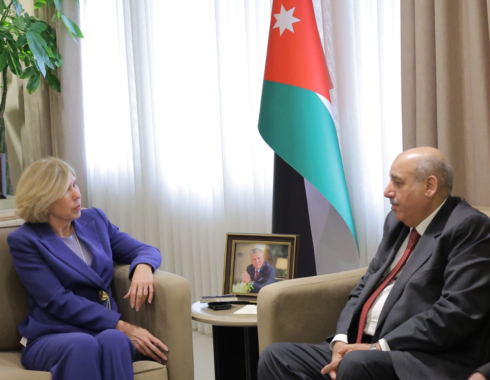 القاضي يلتقي السفيرة الأسترالية