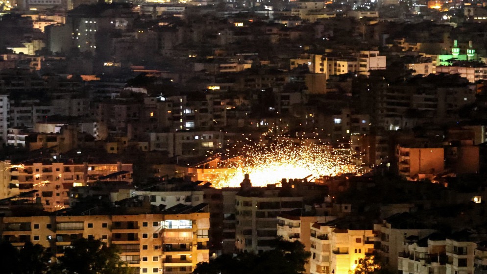 26 موجة غارات إسرائيلية على الضاحية الجنوبية لبيروت