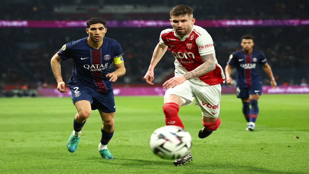سان جيرمان يسقط 3-1 أمام موناكو ويشتعل سباق اللقب