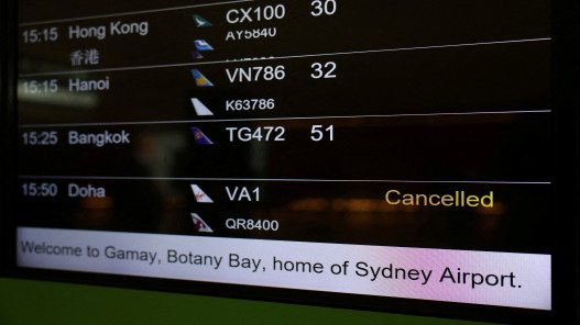 أسهم الطيران الآسيوية تهبط بشدة مع تصاعد الحرب